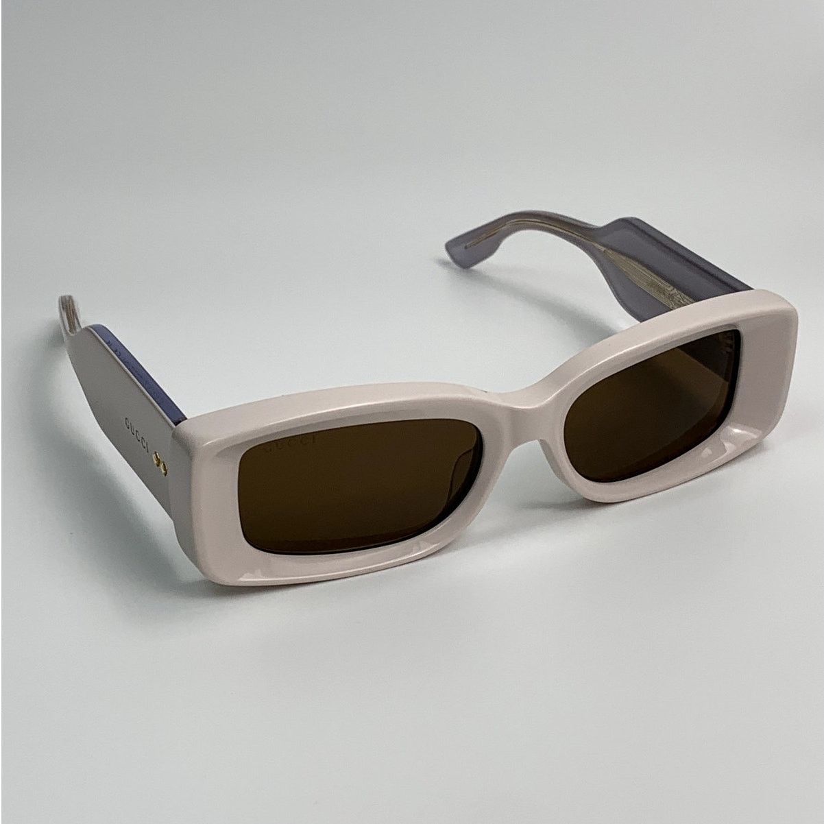 Gucci NEW Gucci Sunglasses GG1528S 003 Ivory Brown Women Authentic Size ONE SIZE - 7 Thumbnail