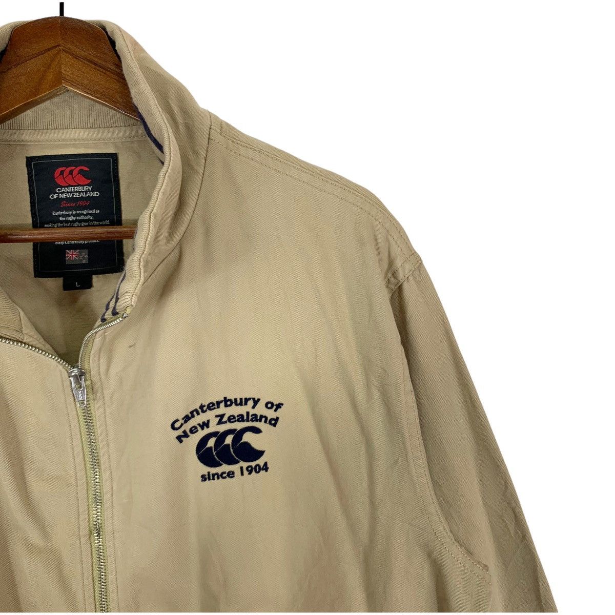 Canterbury of New Zealand VINTAGE CANTERBURY OF NEW ZEALAND ZIPPER JACKET Size US L / EU 52-54 / 3 - 5 Thumbnail