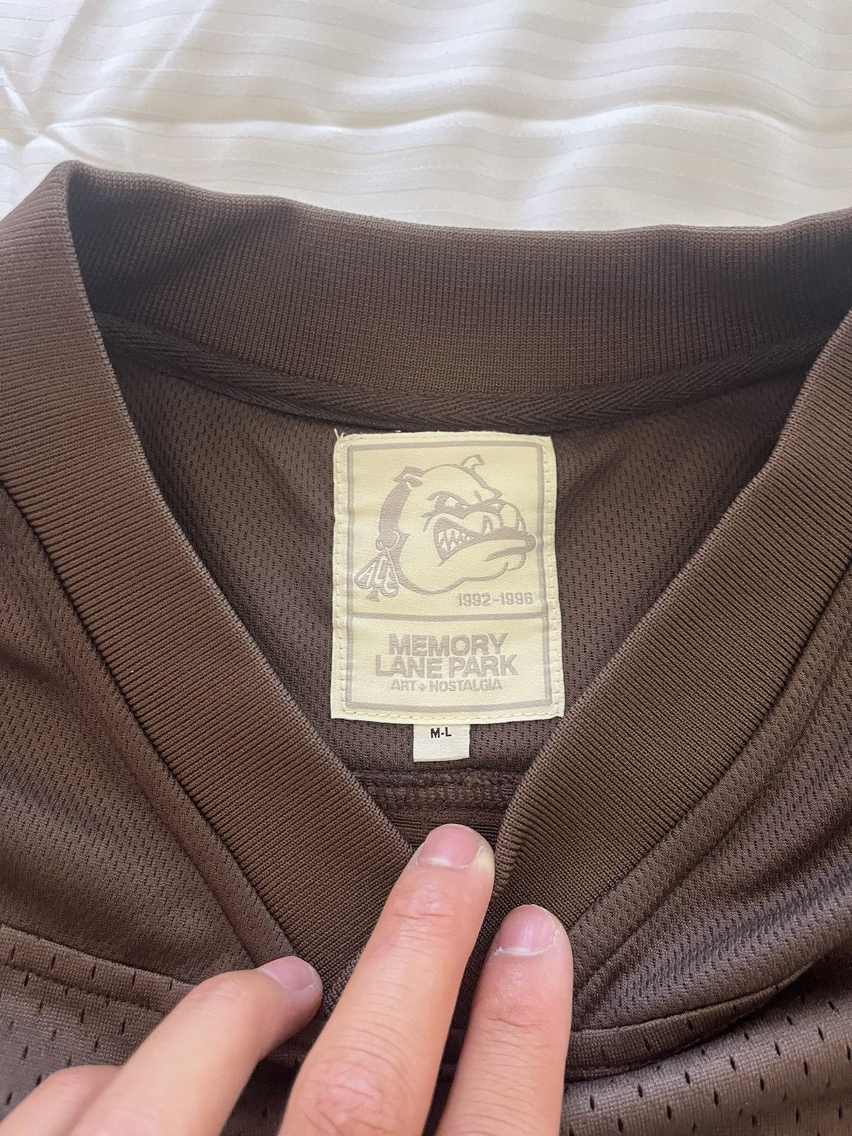 Vintage Memory Lane Park 33’ Jersey, M-L, Burnt Latte, New Size US M / EU 48-50 / 2 - 5 Thumbnail