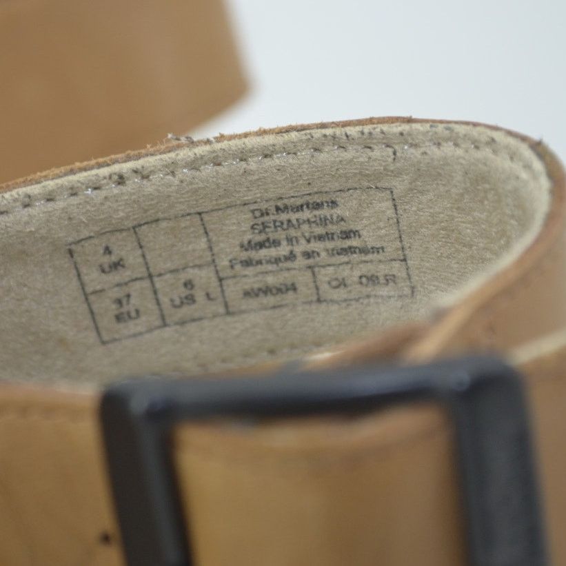 Dr. Martens Dr. Martens Size 6 Seraphina Kiltie Slingback Platform Brown Size US 6 / IT 36 - 3 Thumbnail
