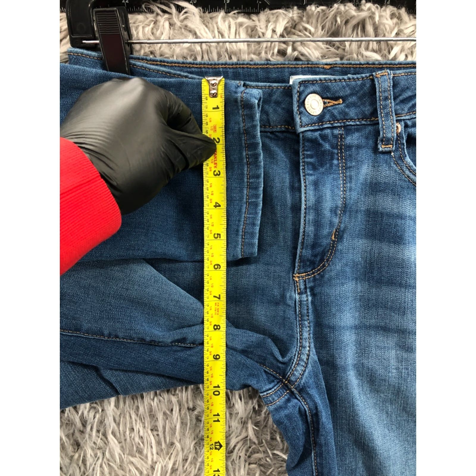 Vintage Sonoma Jeans Skinny Womens Size 6 Medium Wash Blue Flaw Curvy Best Visibility Size 28" / US 6 / IT 42 - 4 Thumbnail