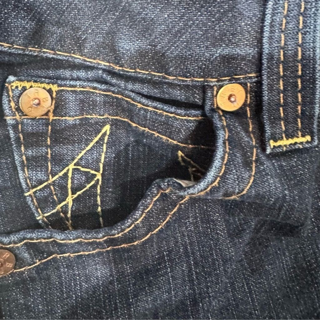 True Religion True Religion Y2K Women's Jeans–Big-T Flap Pockets Low-Rise Size 28" / US 6 / IT 42 - 9 Thumbnail