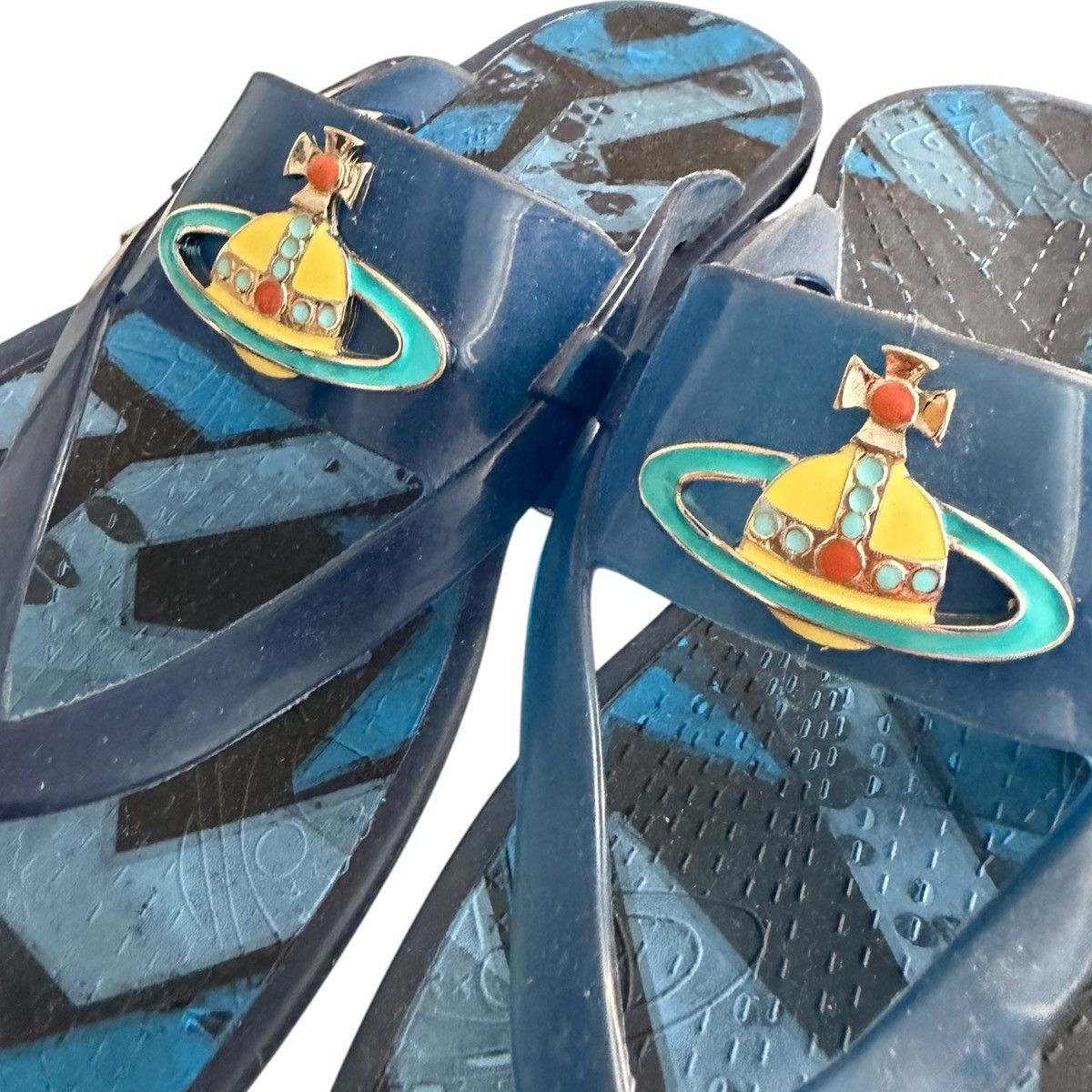 Vivienne Westwood Vivienne Westwood Orb Rubber Slippers Size US 8 / EU 41 - 5 Thumbnail