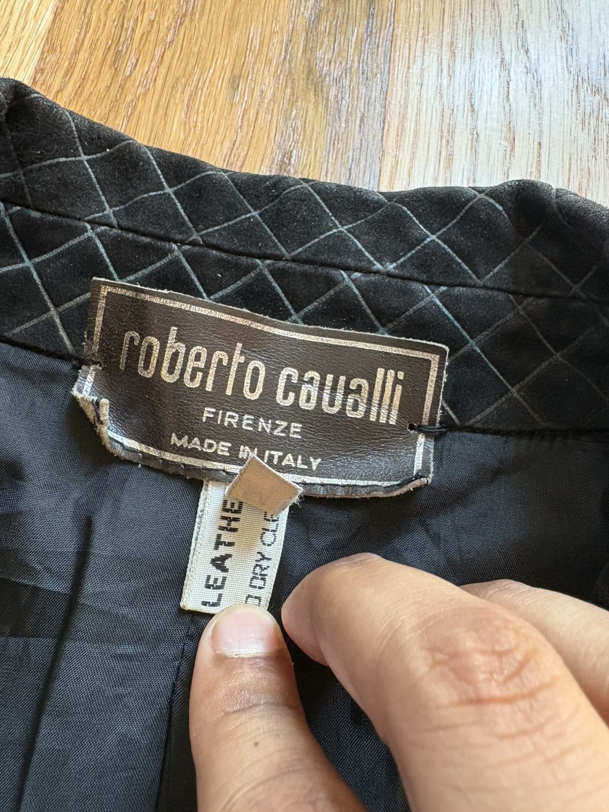 Roberto Cavalli Roberto Cavalli Vintage 80s Floral Patchwork Suede Blazer M Size US M / EU 48-50 / 2 - 13 Thumbnail