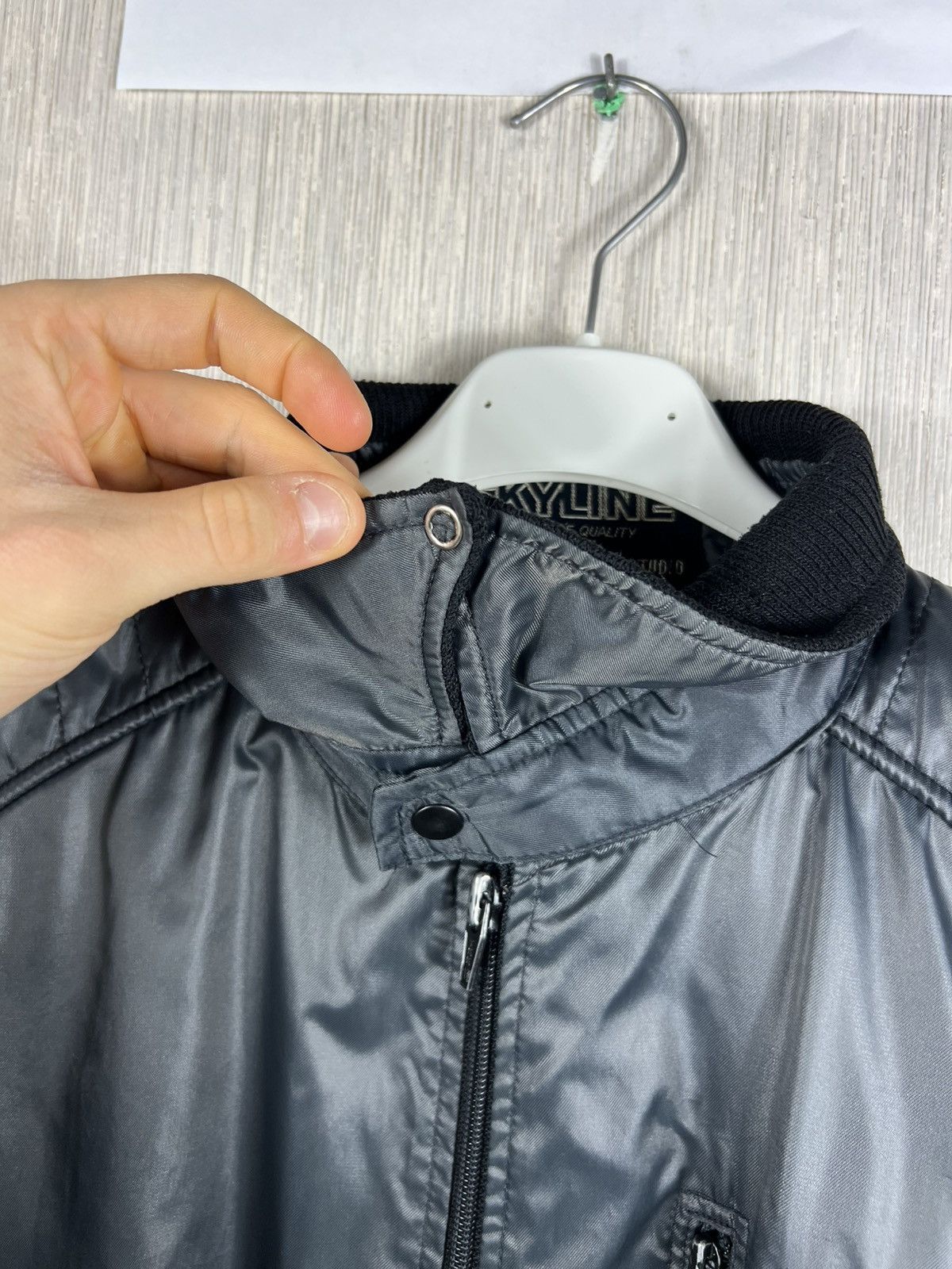 Issey Miyake Archive 80s Issey Miyake design studio skyline nylon jacket Size US L / EU 52-54 / 3 - 15 Thumbnail