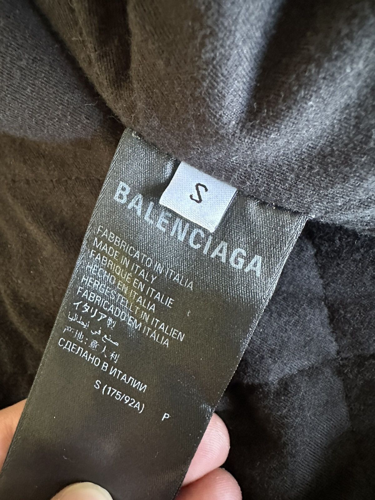 Balenciaga AW22 Balenciaga Oversized Bleached Checkered Hooded Jacket Size US S / EU 44-46 / 1 - 5 Thumbnail
