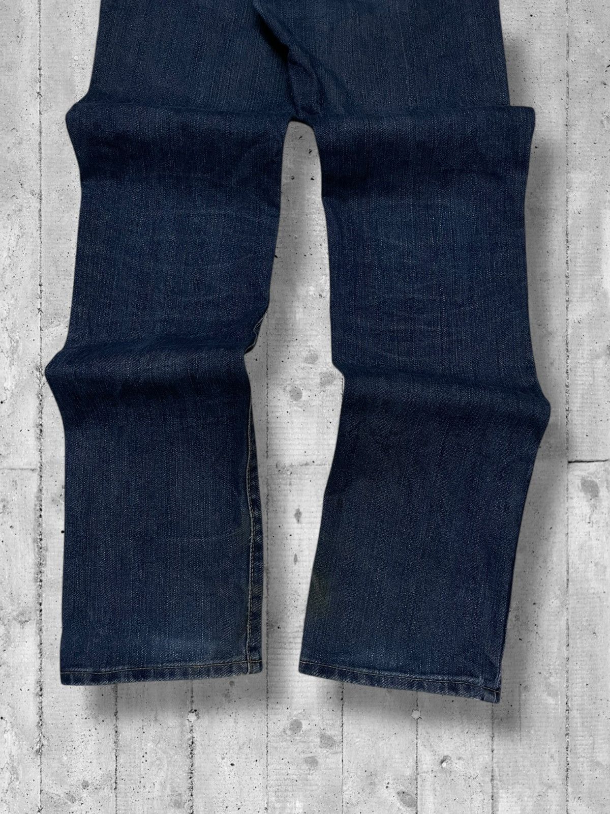Designer × Edwin × Vintage Vintage 1990s Japan Designer Edwin 403 Distressed Denim Size US 29 - 10 Thumbnail