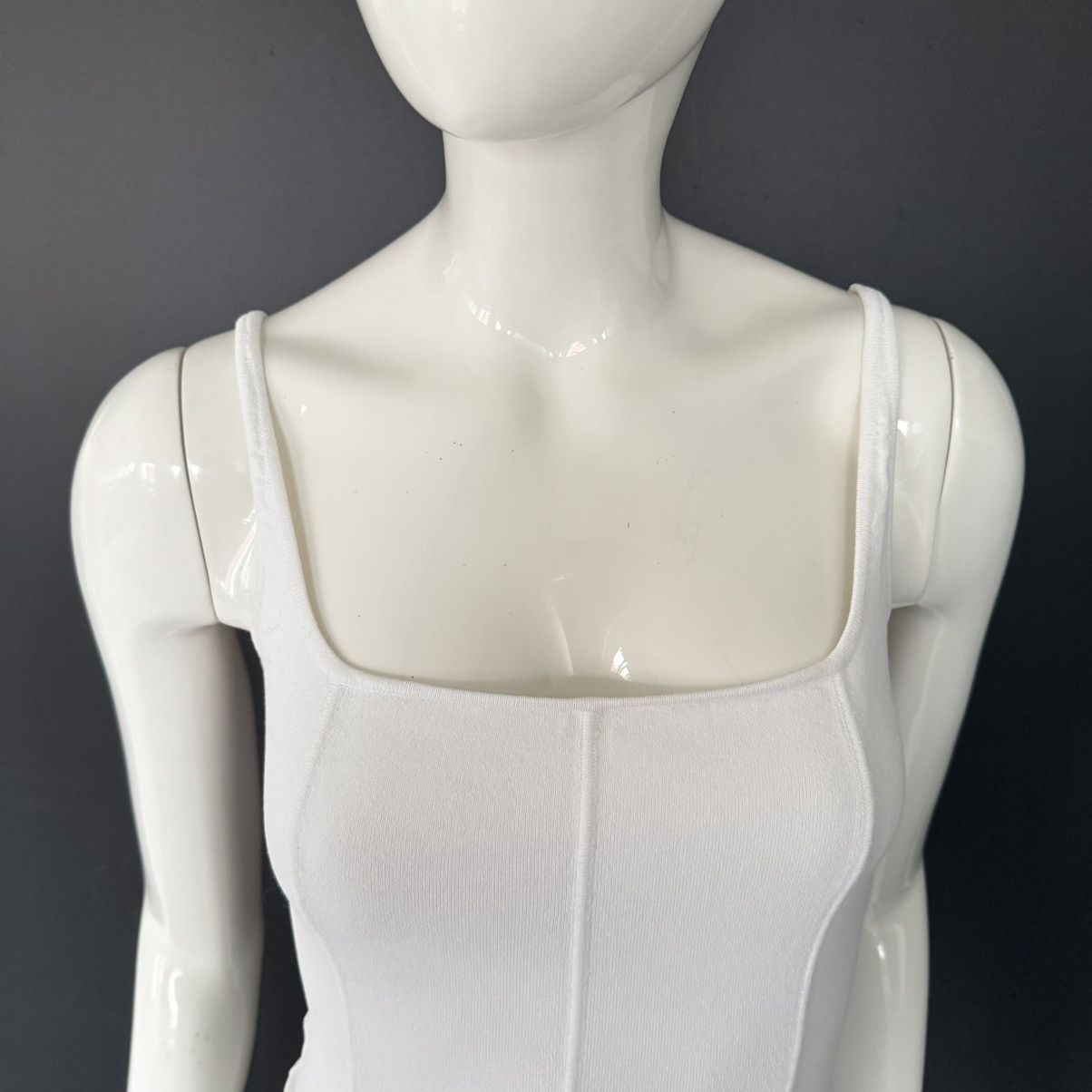Gucci Gucci by Tom Ford 1999 corset style white top Size M / US 6-8 / IT 42-44 - 5 Thumbnail
