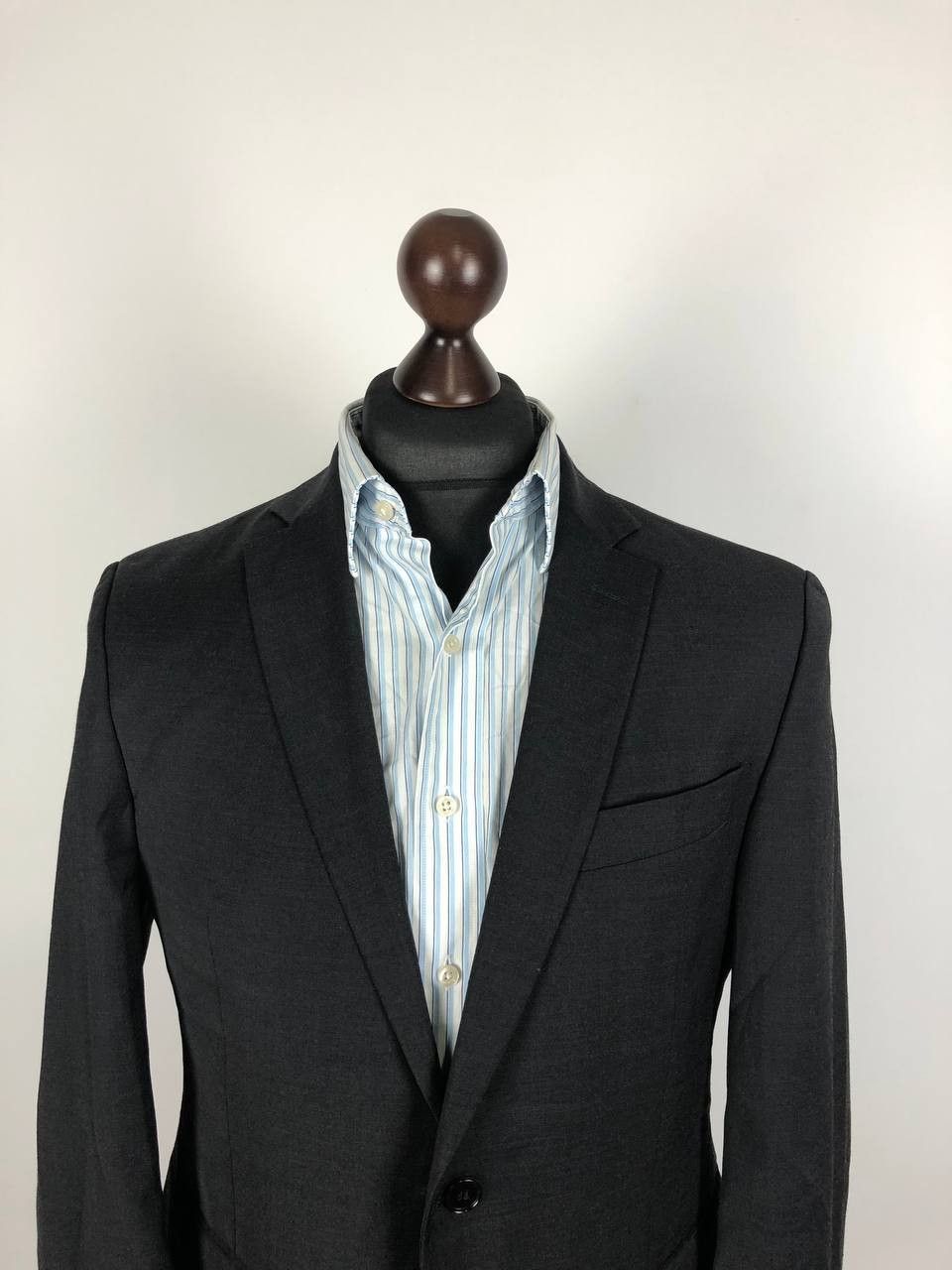 Designer × Oscar Jacobson Oscar Jacobson Floyd Suit Blazer/Pants Gray size 96 Size 38R - 3 Thumbnail