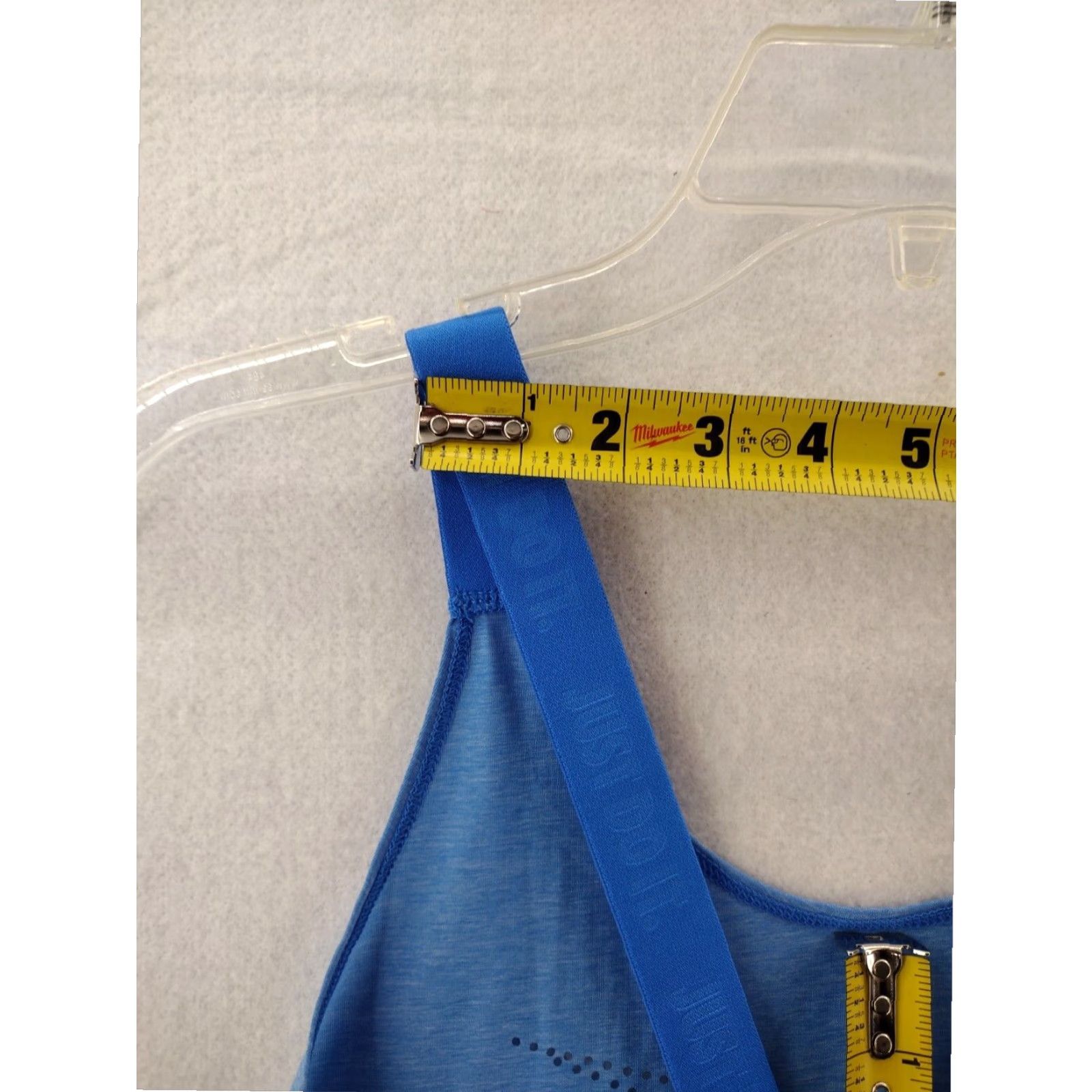 Nike Nike Womens Blue Striped Racerback Tank Top Small Size S / US 4 / IT 40 - 3 Thumbnail