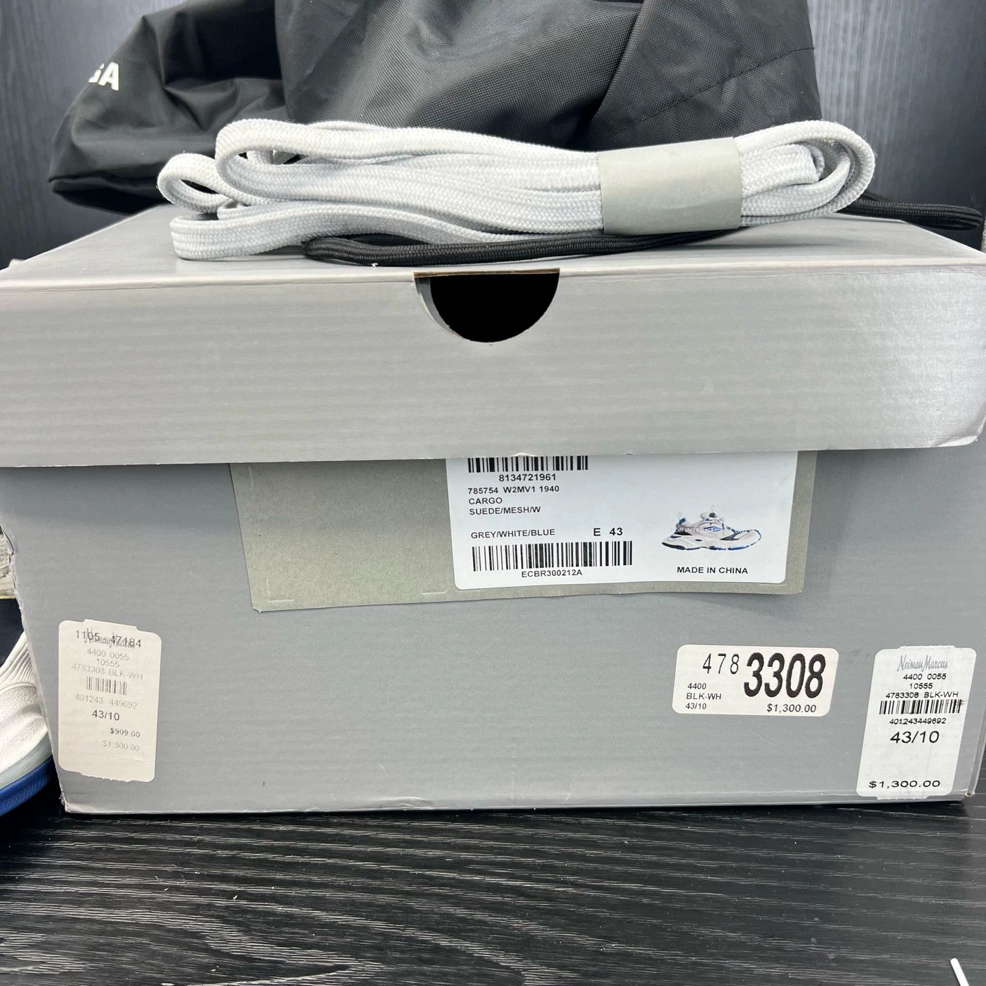 Balenciaga Balenciaga Cargo Pants Grey Blue 43 EU - Star Approved Size US 10 / EU 43 - 9 Thumbnail