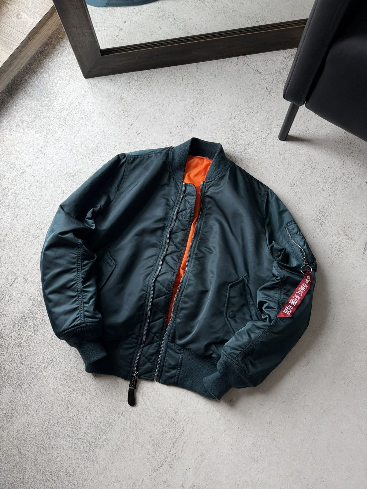 Alpha Industries Alpha Industries Vintage MA1 Flyers Vintage Bomber Jacket Size US S / EU 44-46 / 1 - 8 Thumbnail