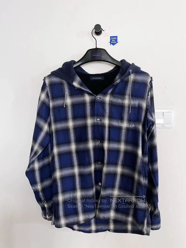 Undercover Undercover Flannel Hooded Jacket Shirt. Size US M / EU 48-50 / 2 - 1 Thumbnail