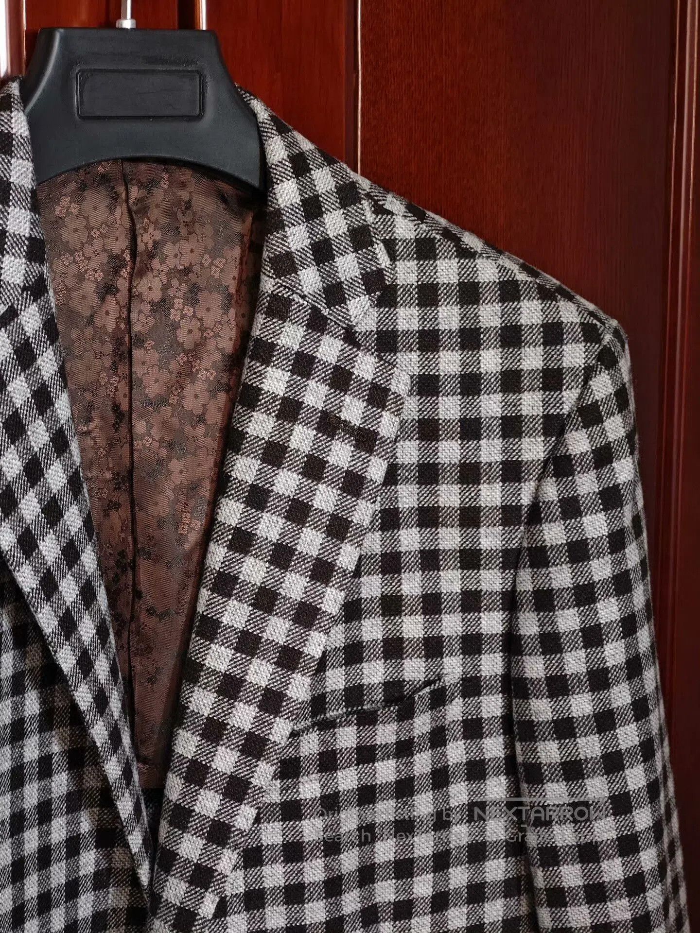 Japanese Brand Customized Italian Wool Blend Suit Jacket. Size US L / EU 52-54 / 3 - 2 Thumbnail