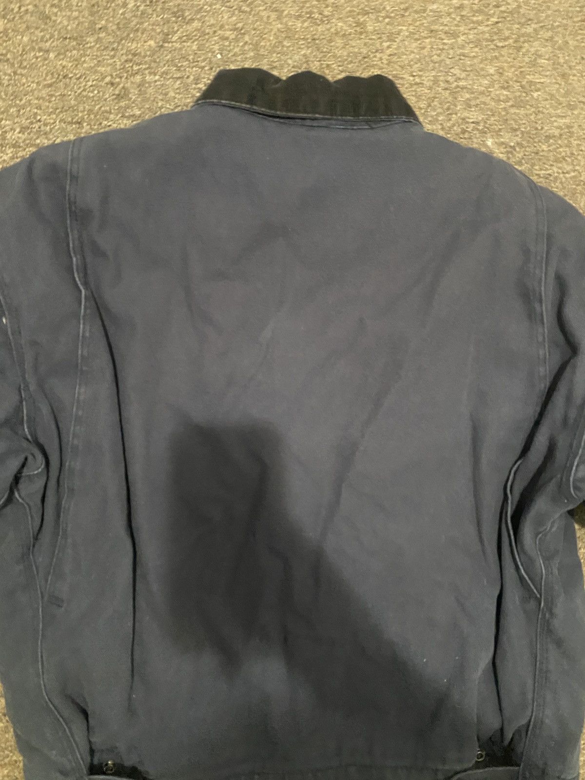Vintage Thrifted Detroit Jacket Navy Blue Size US XL / EU 56 / 4 - 9 Thumbnail