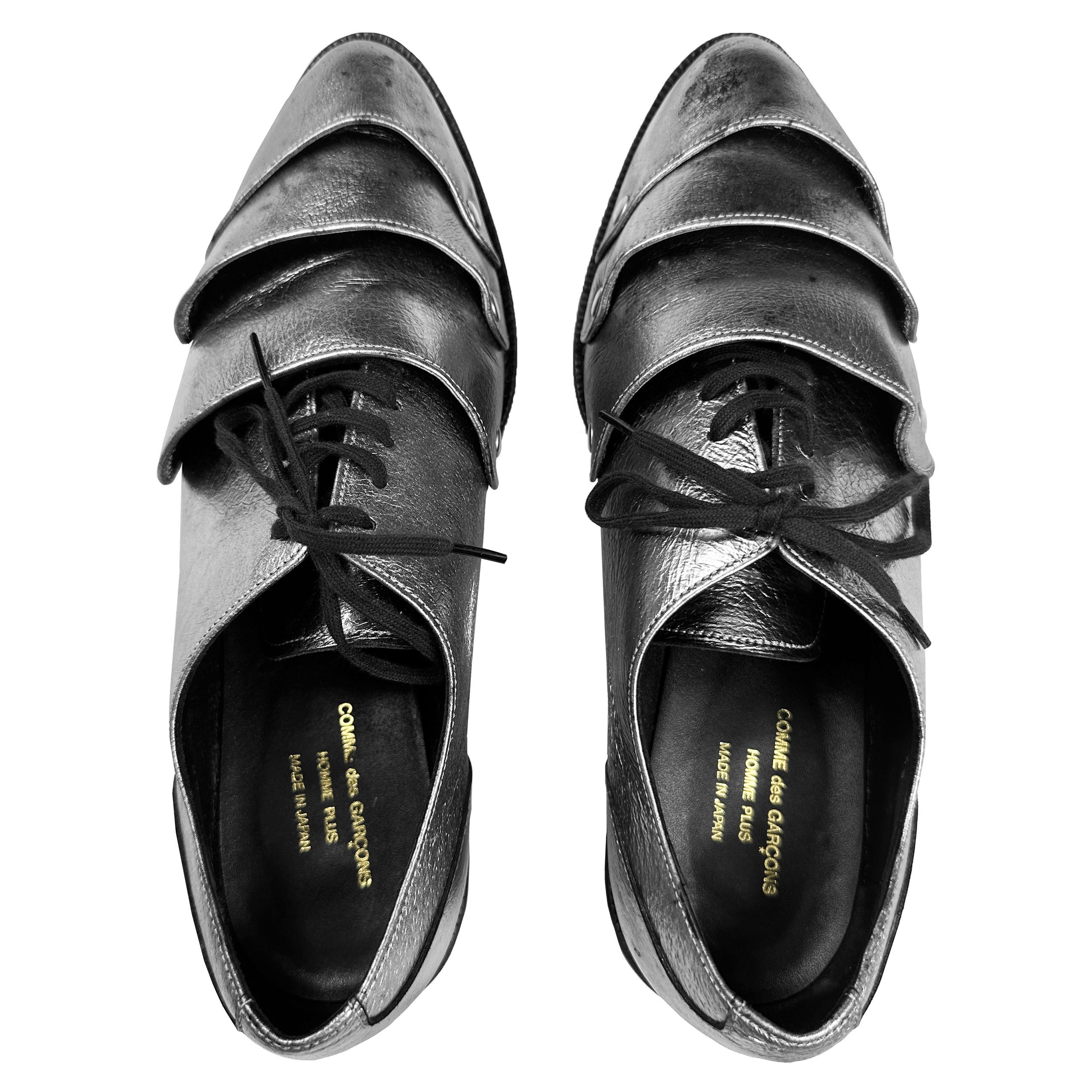 Comme des Garcons Homme Plus AW16 Knight Armor Shoes Size US 8 / EU 41 - 2 Thumbnail