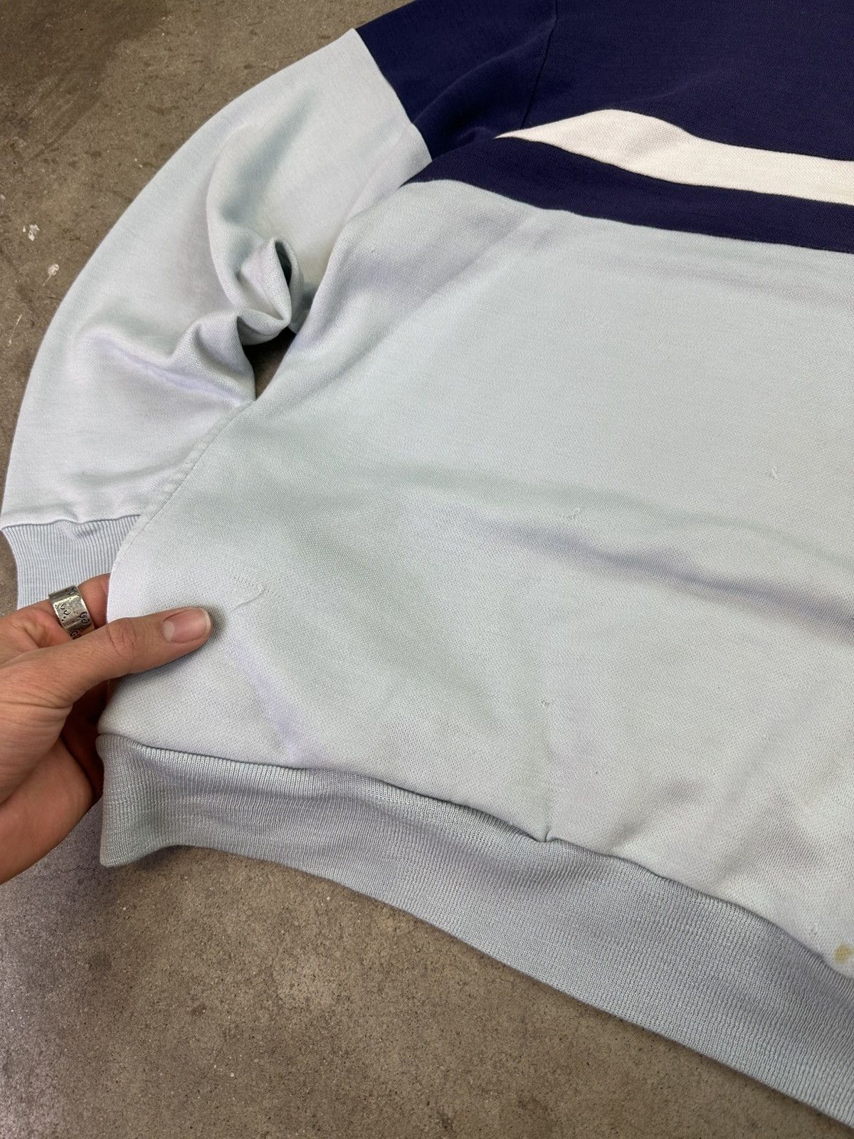 Vintage vintage 90s champion notre dame collared crewneck large Size US L / EU 52-54 / 3 - 6 Thumbnail