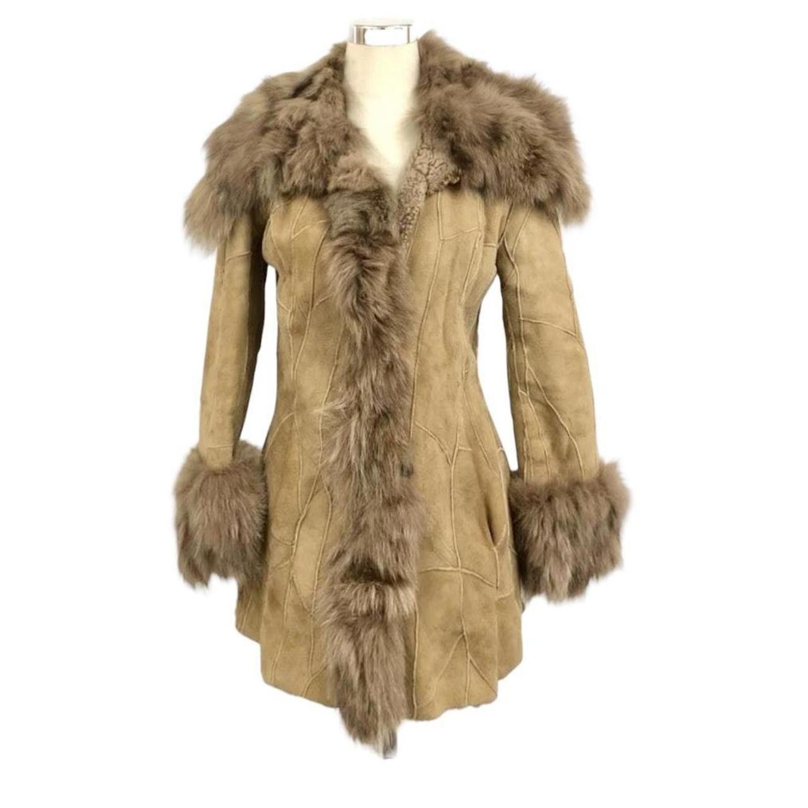 Other Real leather and fur whimsy goth penny lane jacket coat Size XS / US 0-2 / IT 36-38 - 1 Thumbnail