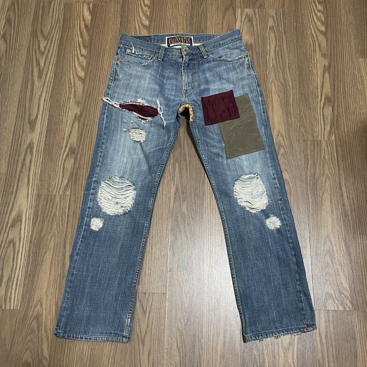 Levi's Vintage Clothing Kurt Cobain Levis patchwork denim Size US 32 / EU 48 - 1 Thumbnail