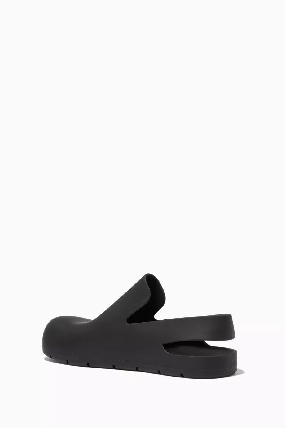 Bottega Veneta o1y0725 Rubber Mules in Black Size US 5 / IT 35 - 3 Thumbnail