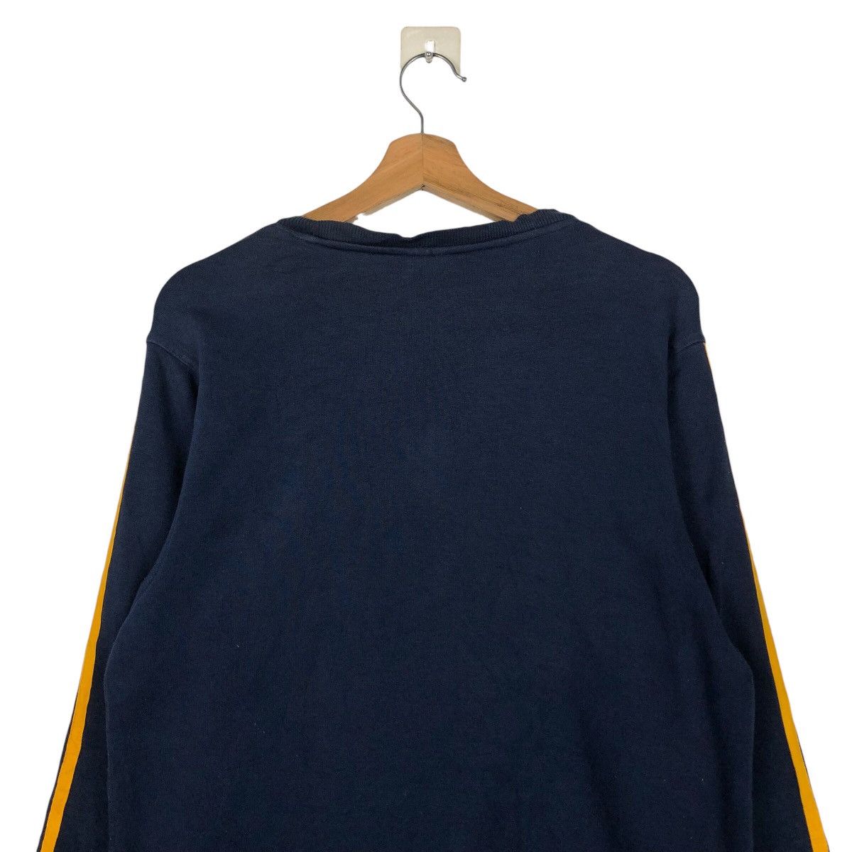 Adidas 📌Vintage Sweatshirt Adidas Striped Big Logo Spell Out Size US L / EU 52-54 / 3 - 10 Thumbnail