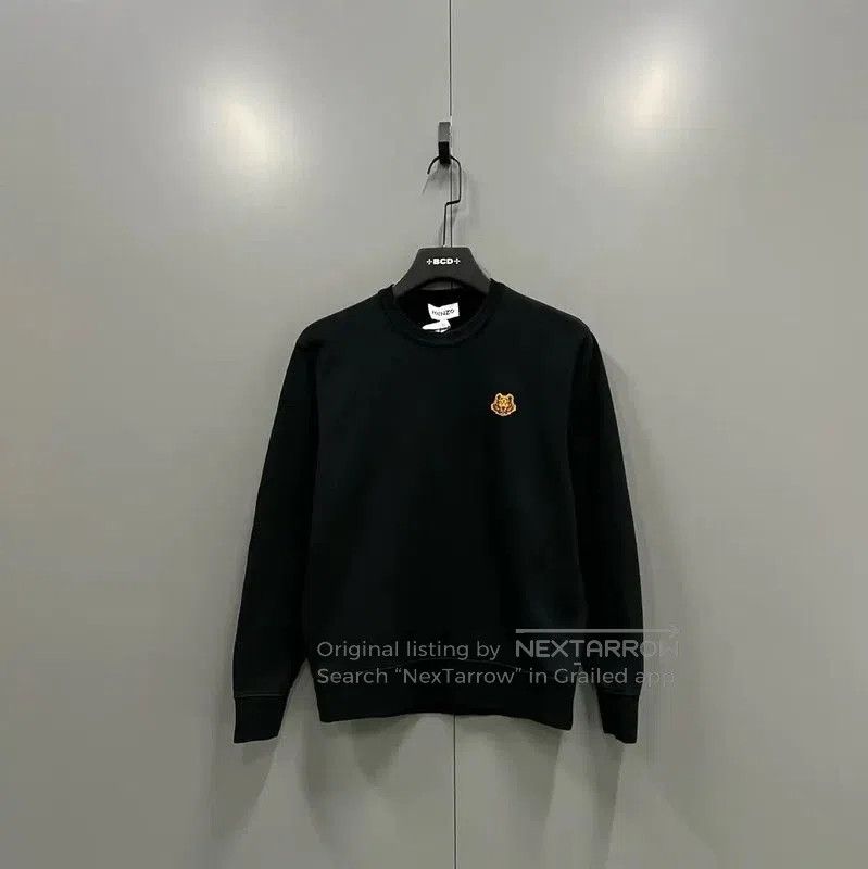 Kenzo KENZO Black Cotton Long Sleeve Sweatshirt . Size XS / US 0-2 / IT 36-38 - 1 Thumbnail