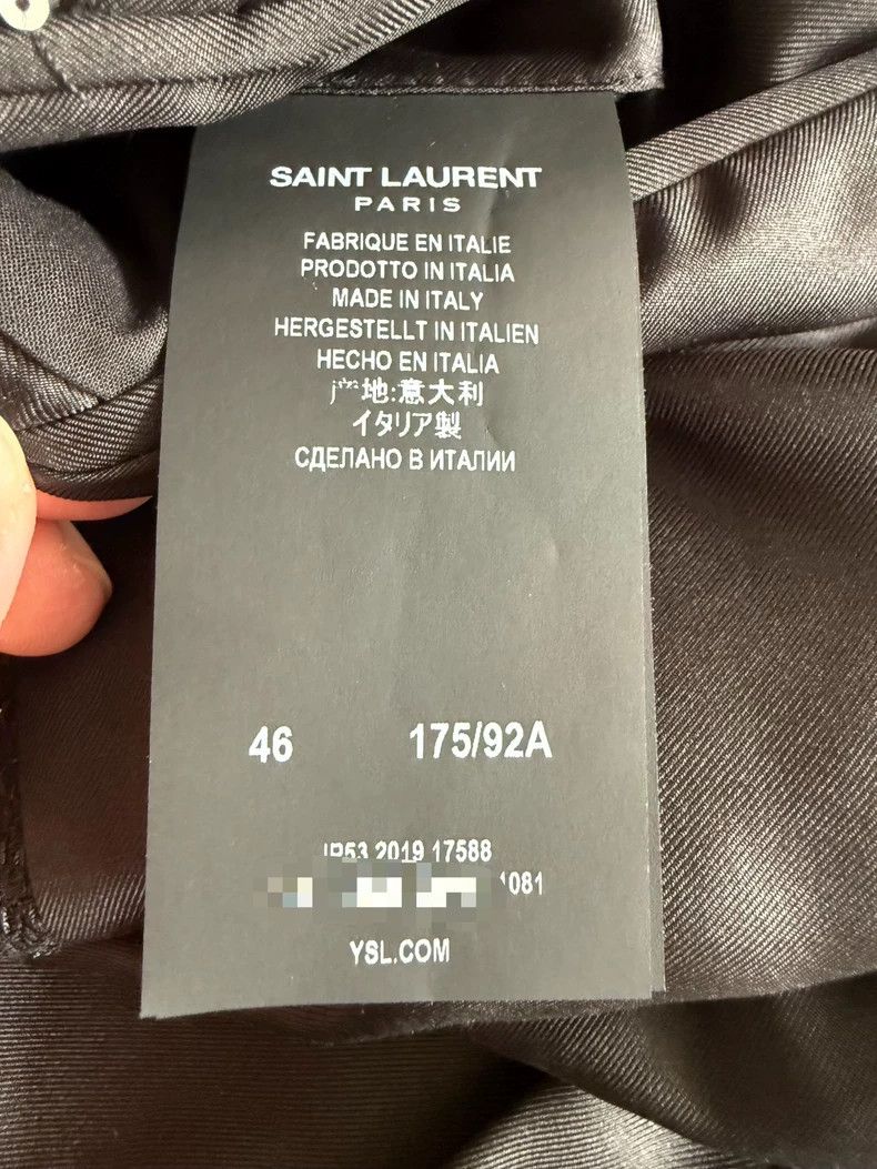 Saint Laurent Paris Saint Laurent ParisHand-made sequined show blazer 2504-Nex Size 46R - 7 Thumbnail
