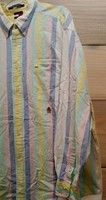 Tommy Hilfiger 90s Tommy Hilfiger Pastel Stripe Button-Up Shirt XL Size US XL / EU 56 / 4 - 4 Thumbnail