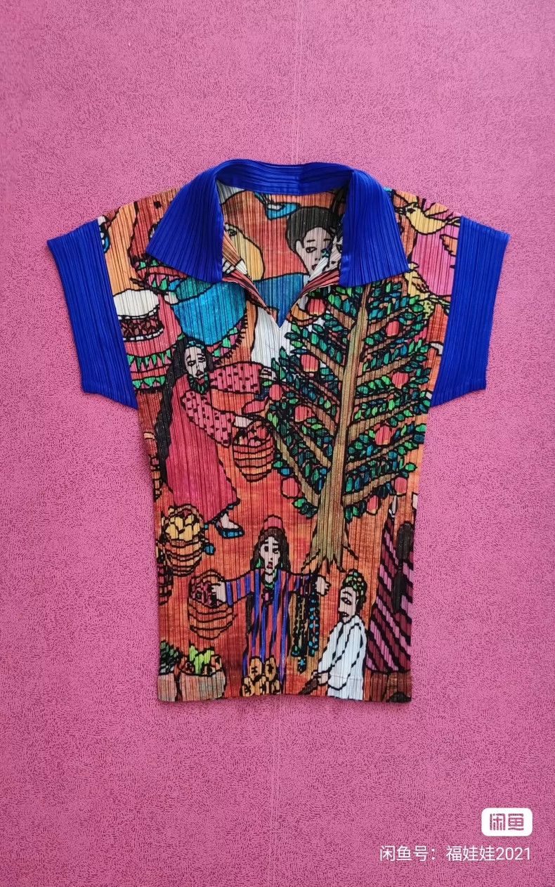 Issey Miyake Issey Miyake size:3 Medieval orchard fruit farmers' rural Size XS / US 0-2 / IT 36-38 - 2 Thumbnail