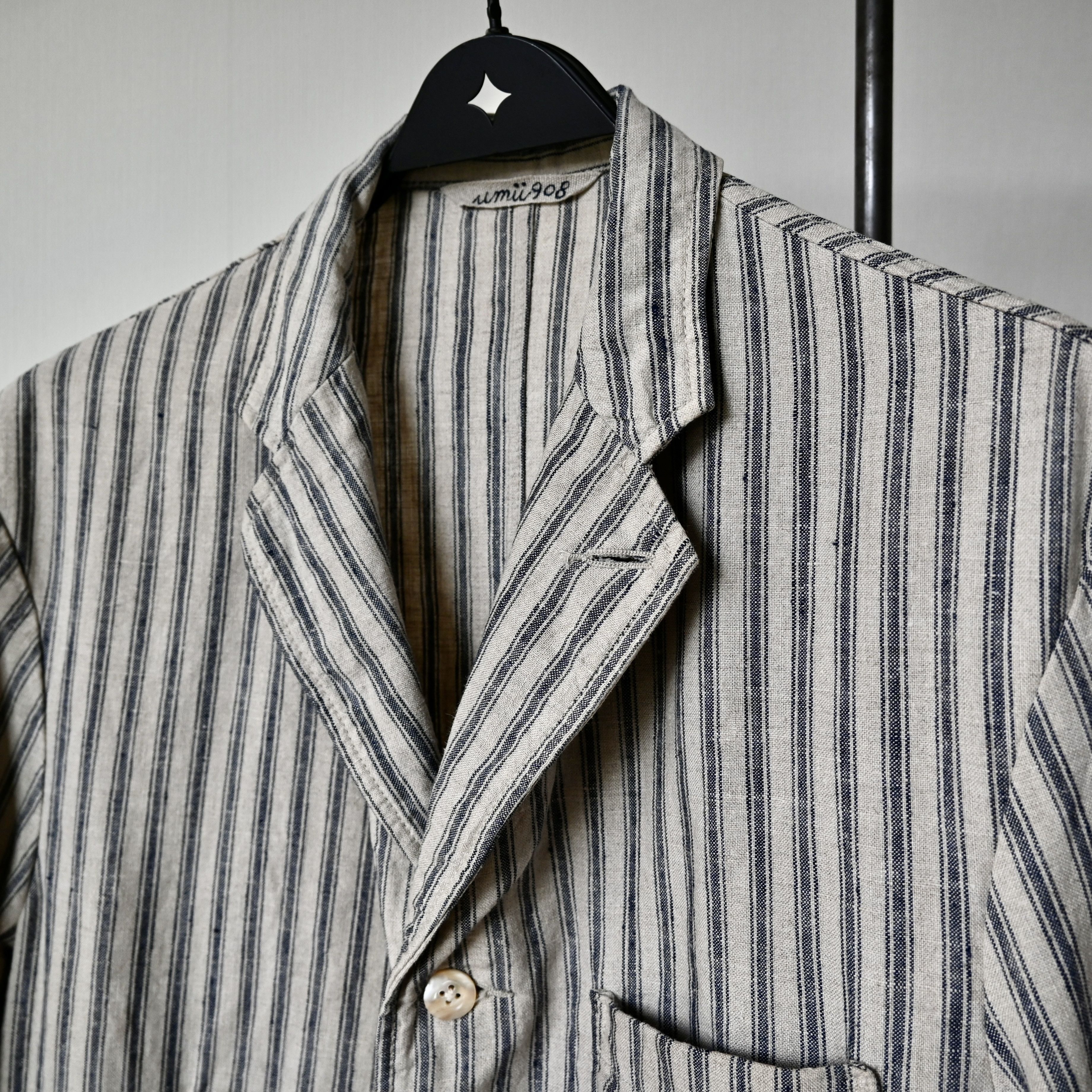Umii 908 Umii 908 by 45rpm linen tailored jacket, made in Japan Size US M / EU 48-50 / 2 - 8 Thumbnail