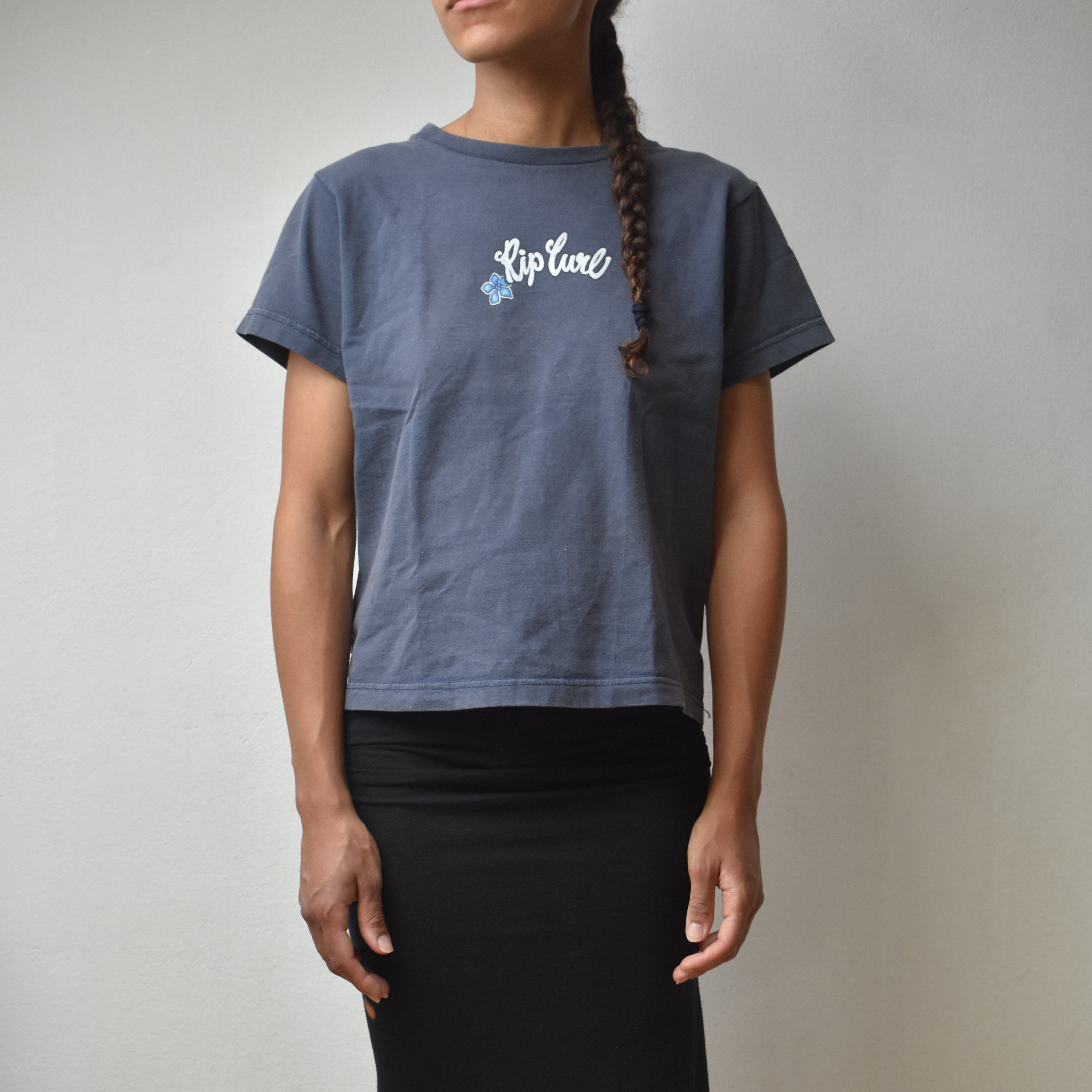 Rip Curl × Vintage 90s vintage summer Rip Curl tshirt surf flowers dolphins Size M / US 6-8 / IT 42-44 - 1 Thumbnail