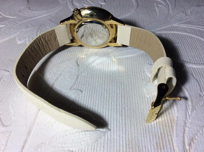 Komono Komono Estelle Pastel Gold dial grey leather strap watch Size ONE SIZE - 2 Thumbnail