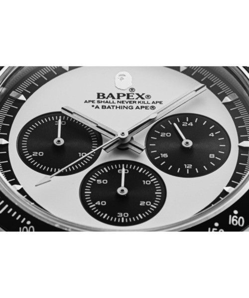 Bape A BATHING APE CLASSIC TYPE 4 BAPEX M Analog Watch White | Grailed