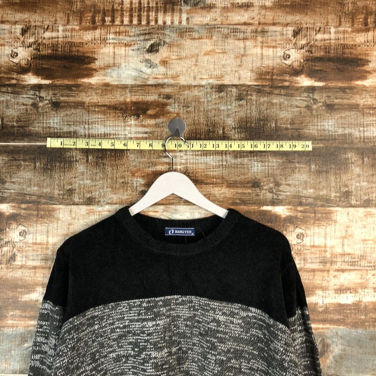Hang Ten × Homespun Knitwear × Vintage Hang Ten Grey vintage Knitwear #A1570 Size US M / EU 48-50 / 2 - 4 Thumbnail