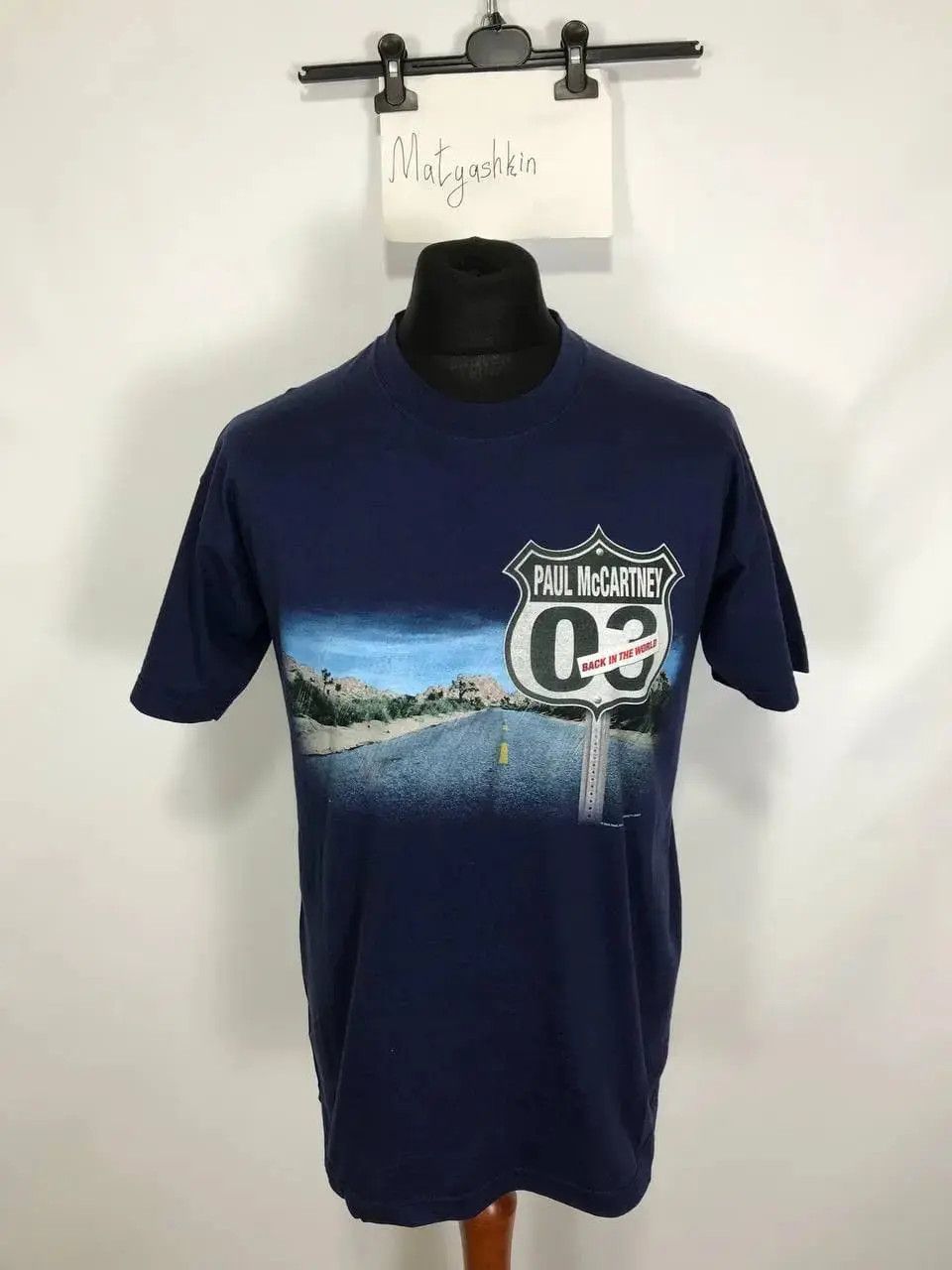 Band Tees × Vintage Paul McCartney tour 2003 t-shirt size M Size US M / EU 48-50 / 2 - 1 Thumbnail