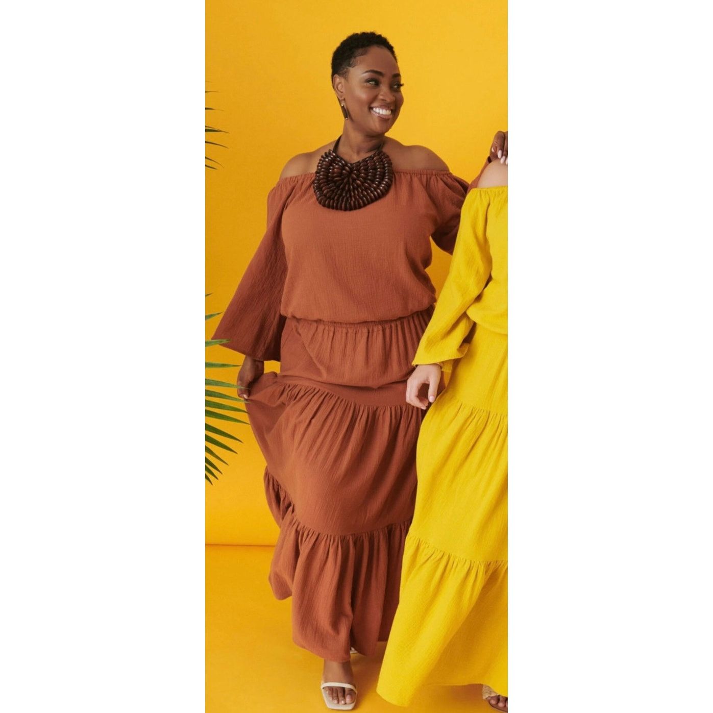 Other PLUS Size 30/32 5X Cotton Gauze Maxi Skirt & Top | 2-pc set Size 4XL / US 24-26 - 7 Thumbnail