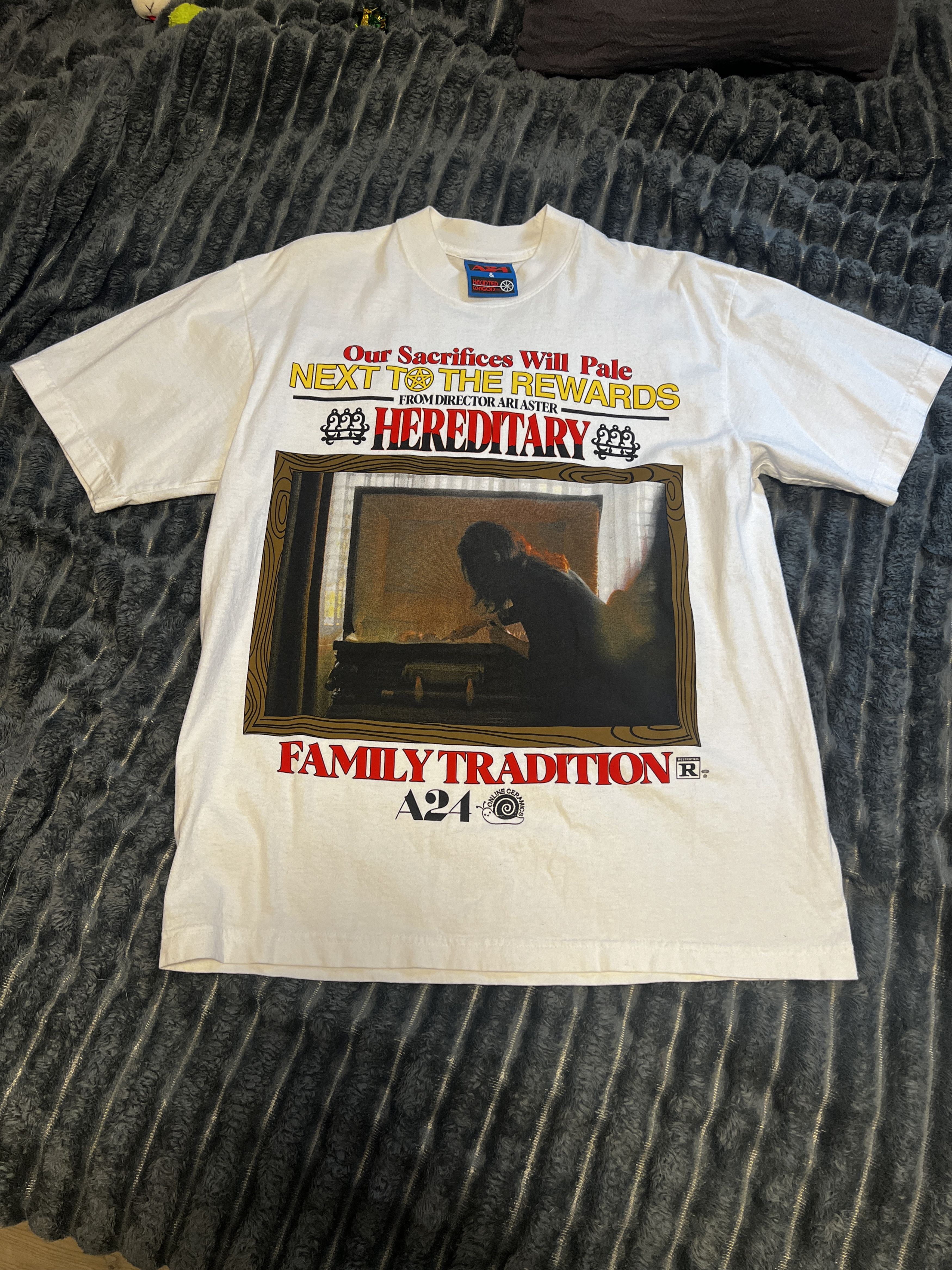A24 × Online Ceramics Hereditary 'Sacrifice' T-Shirt Size US M / EU 48-50 / 2 - 2 Thumbnail