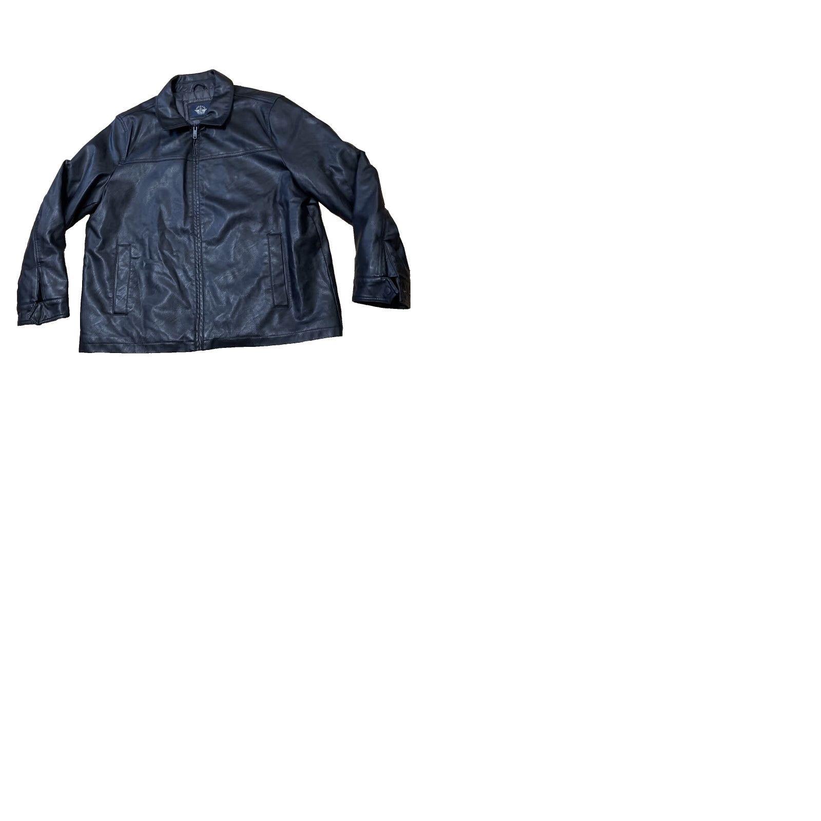 Dockers DOCKERS Jacket Bomber Jacket Men 2XL Black Lined Faux Leather Zip Herrington Coat XXL Size US XXL / EU 58 / 5 - 12 Thumbnail