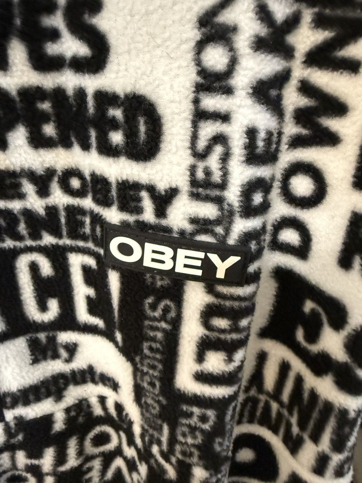 Obey Obey Fleece Quarter Zip Size US M / EU 48-50 / 2 - 3 Thumbnail