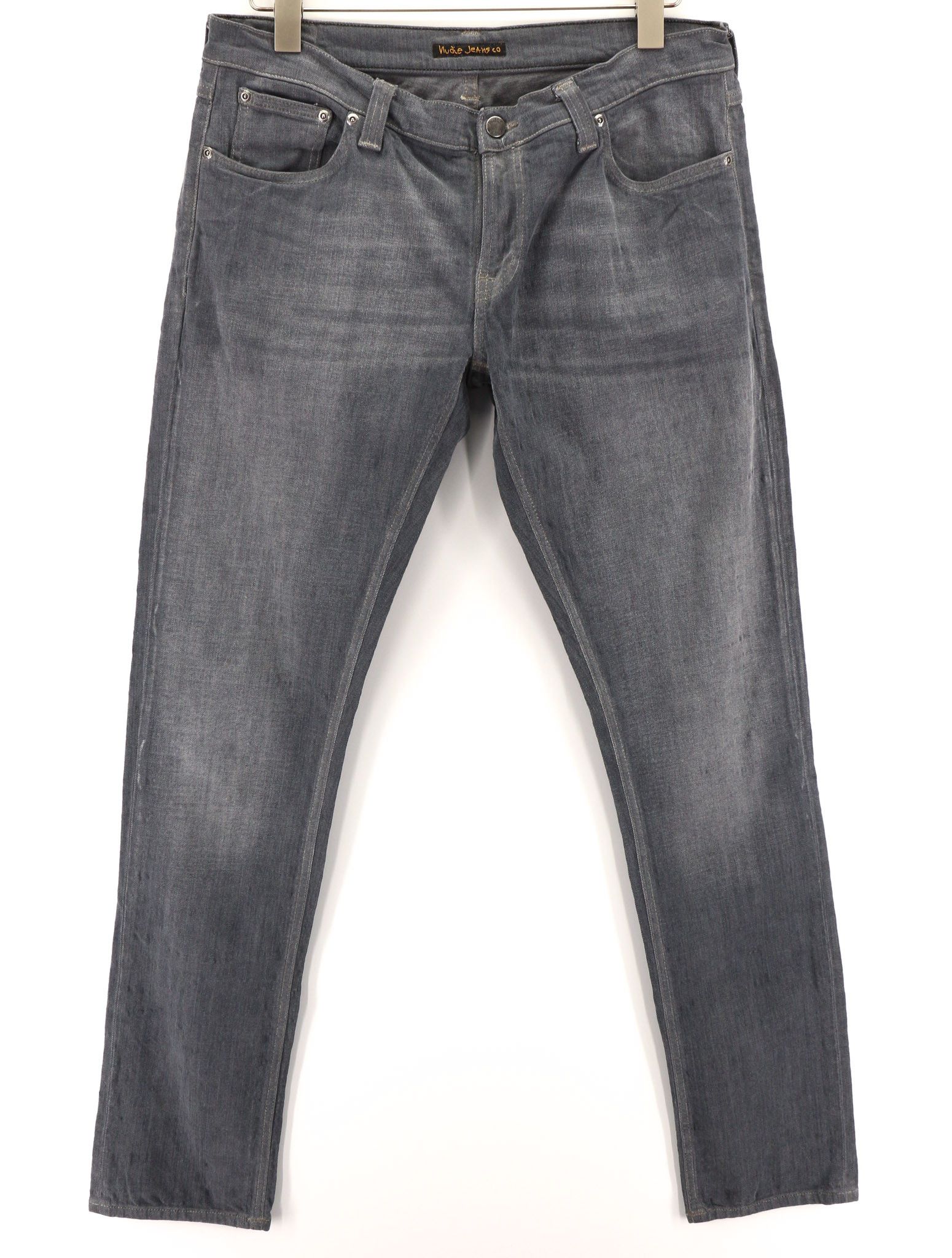 Nudie Jeans TIGHT LONG JOHN W34/L34 Slim Charcoal Jeans 80692 Size US 34 / EU 50 - 1 Thumbnail