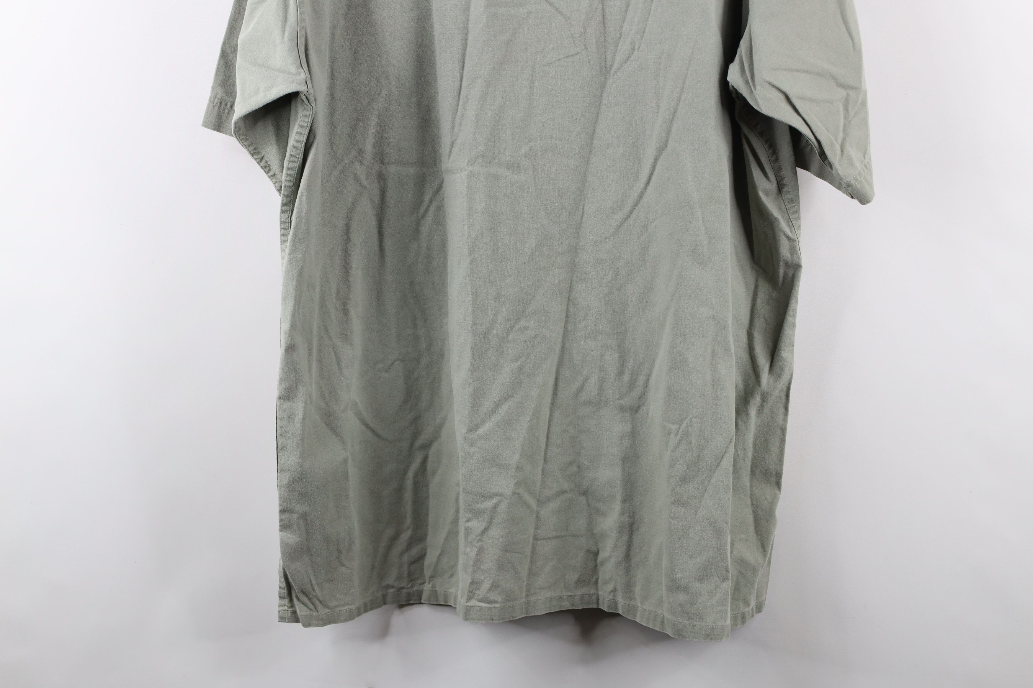 Vintage Vintage 90s Streetwear Stonewash Flyfishing Button Shirt Size US L / EU 52-54 / 3 - 15 Thumbnail