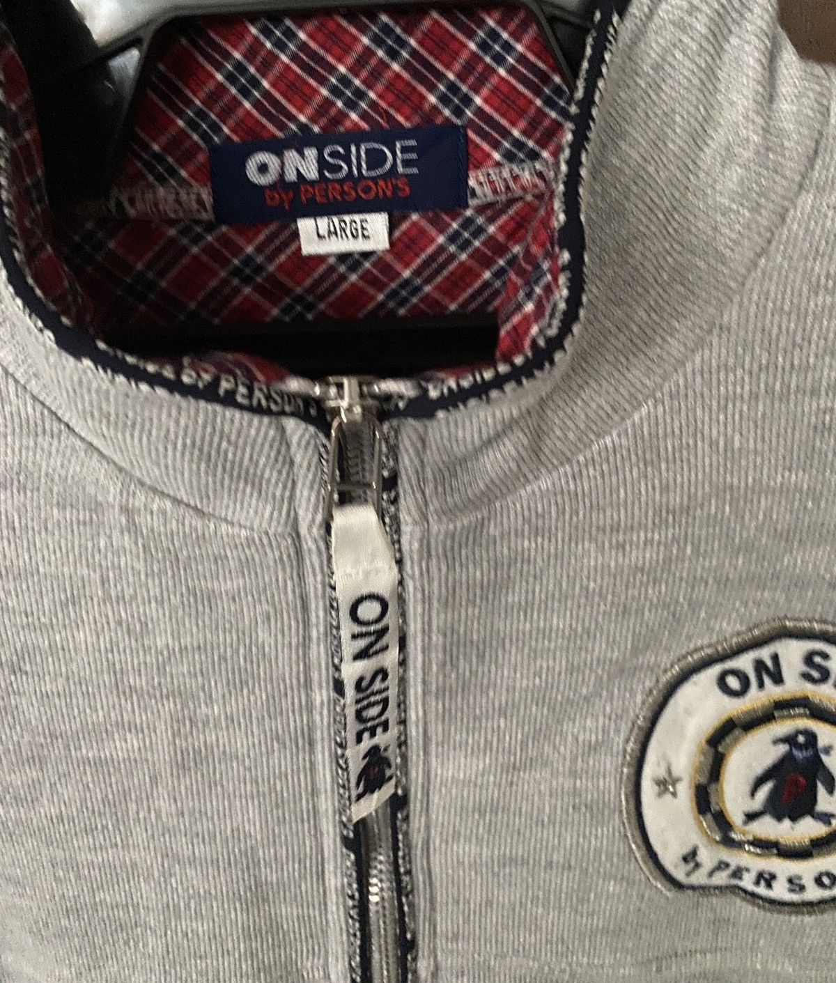 Vintage Vintage Onside By Persons Full Zip Sweater Size US L / EU 52-54 / 3 - 4 Thumbnail