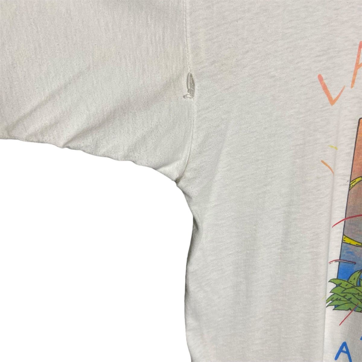 Vintage Vintage 90s Punk LA GOMERA ISLAS Bananas Parody T-Shirt Size US XL / EU 56 / 4 - 9 Thumbnail