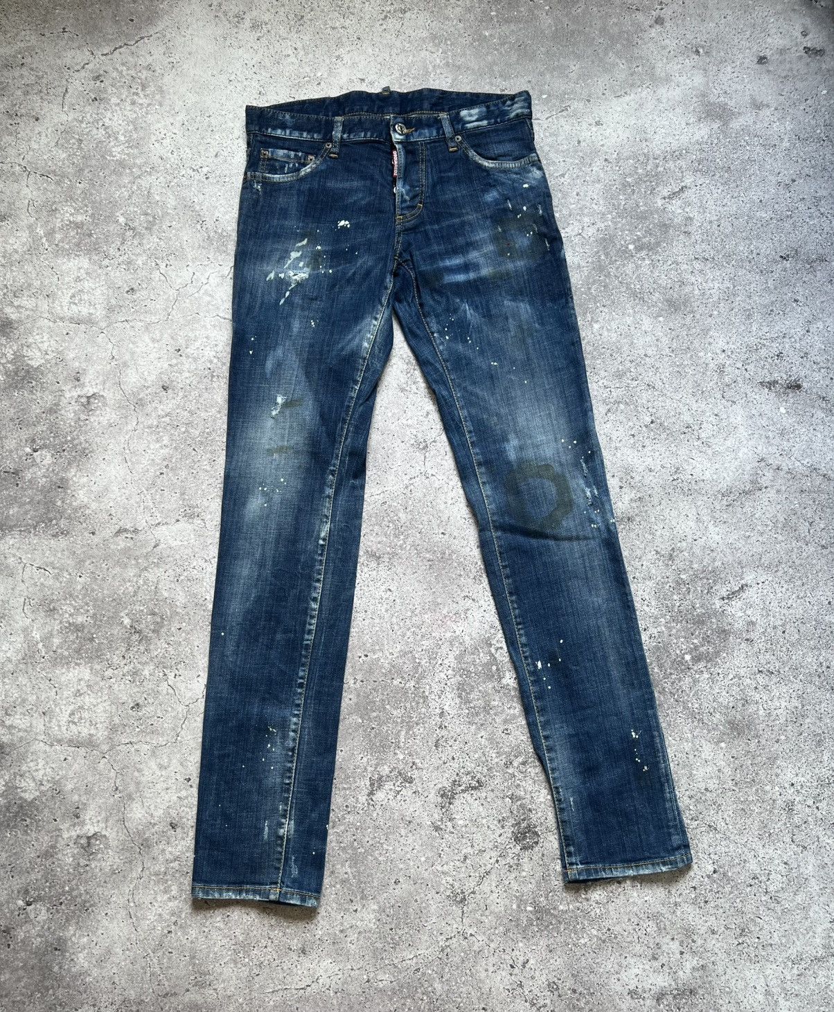 Dsquared2 Men's Distressed Denim Jeans Slim