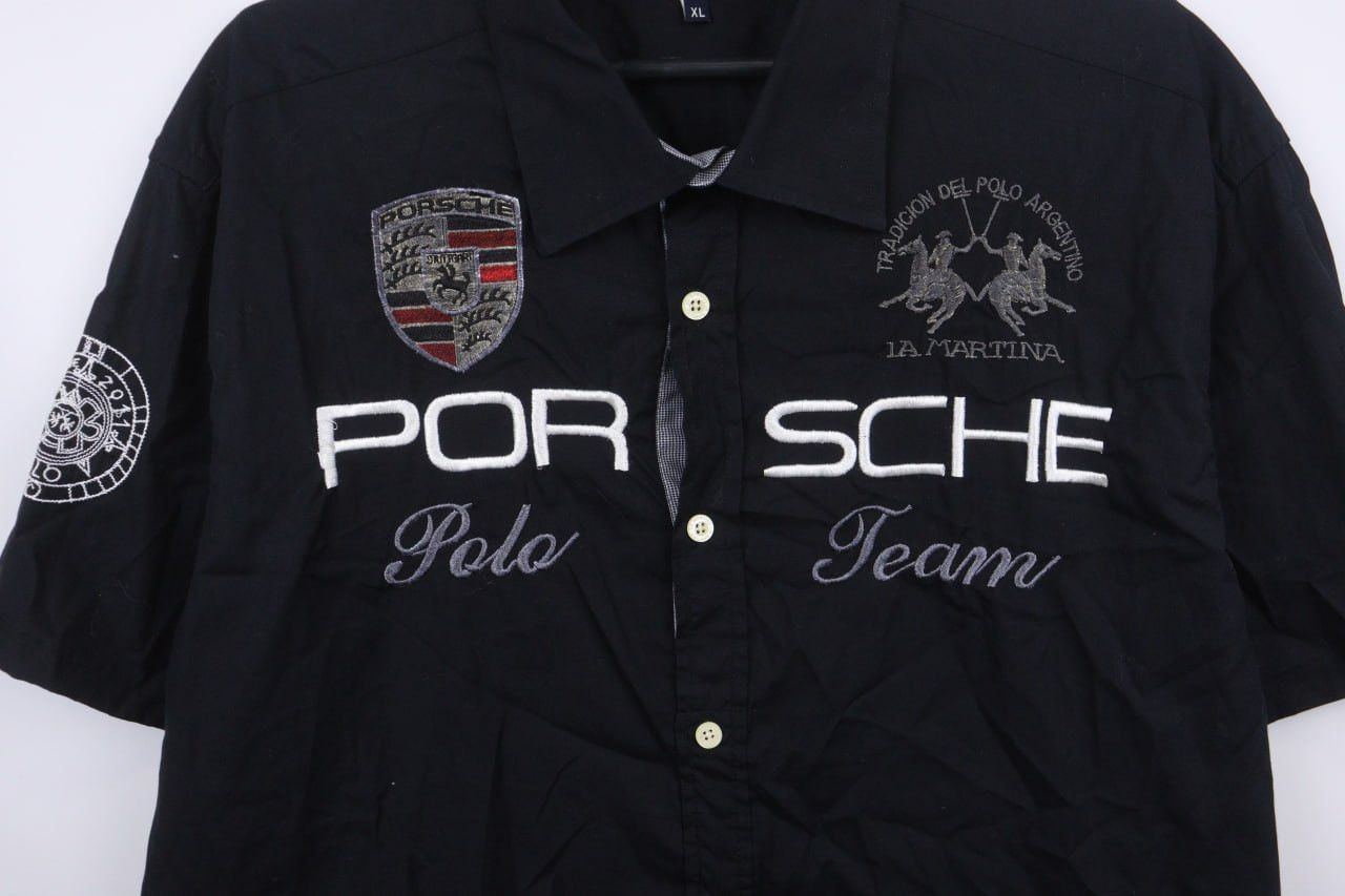 La Martina La Martina Porsche Polo Team Shirt Size US XL / EU 56 / 4 - 7 Thumbnail