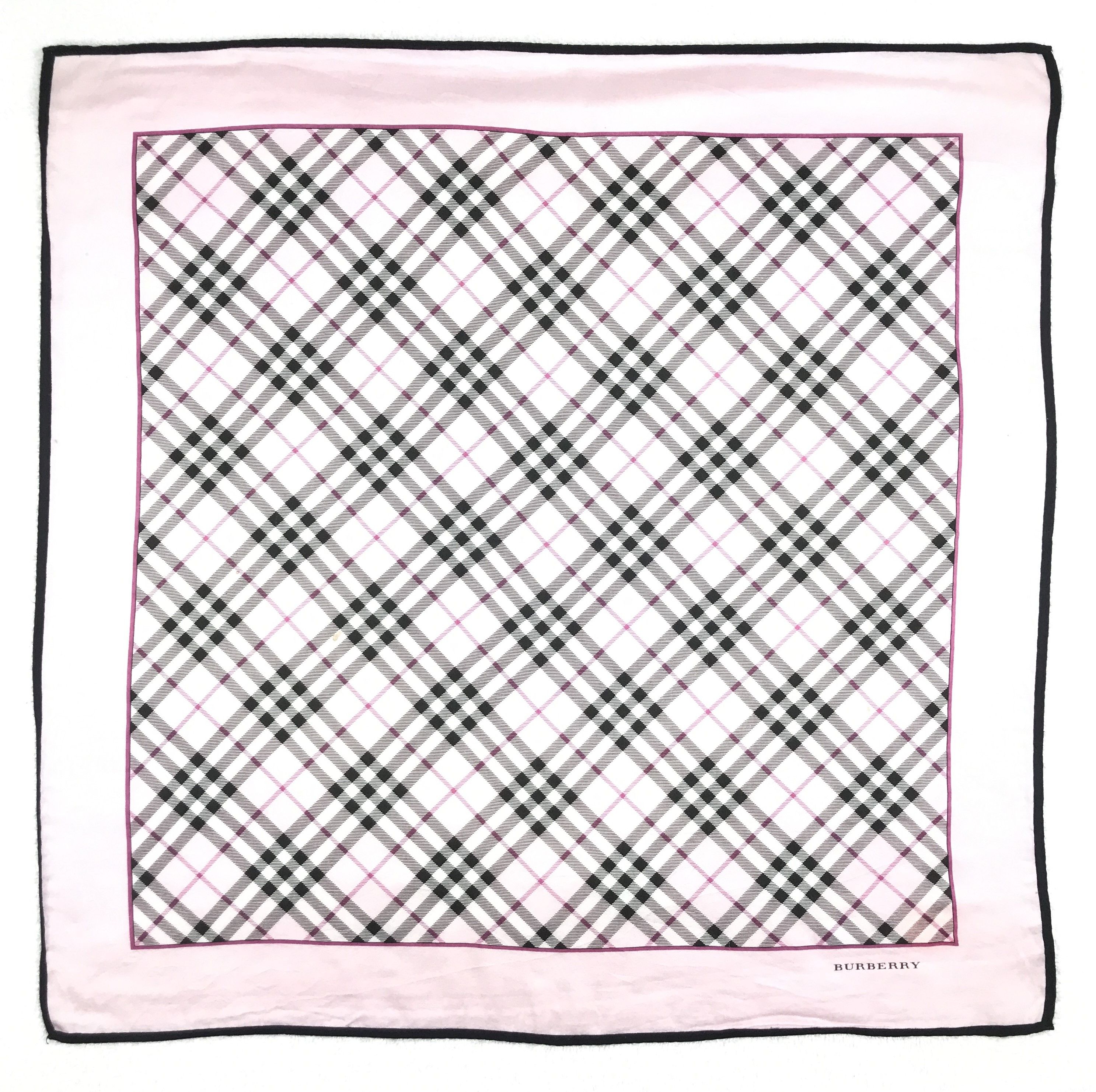 Burberry × Vintage Vintage Burberry Bandana Neckerchief Handkerchief Size ONE SIZE - 1 Thumbnail