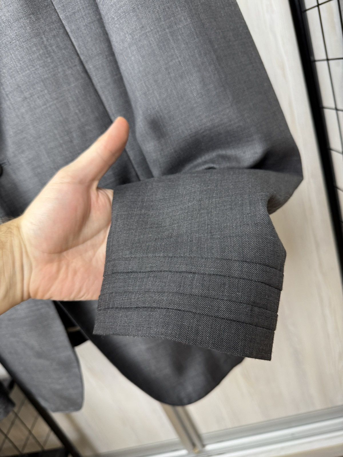 Diesel Diesel Institute of Massconsumer Wool blend grey 2 pcs suit Size 42R - 6 Thumbnail