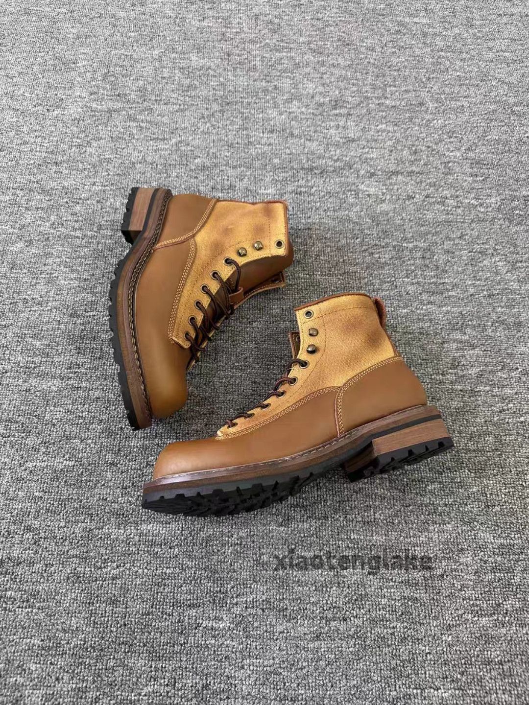Vintage Utility skate hiphop military hiking mountain boots shoes Size US 11 / EU 44 - 2 Thumbnail