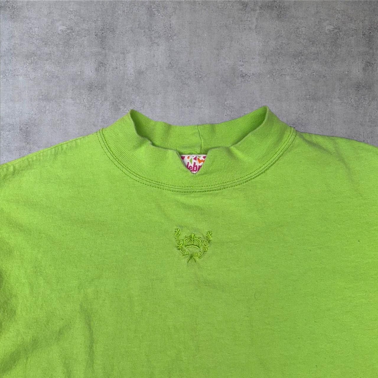 Other Vintage Neon Green Tshirt Size S / US 4 / IT 40 - 3 Thumbnail