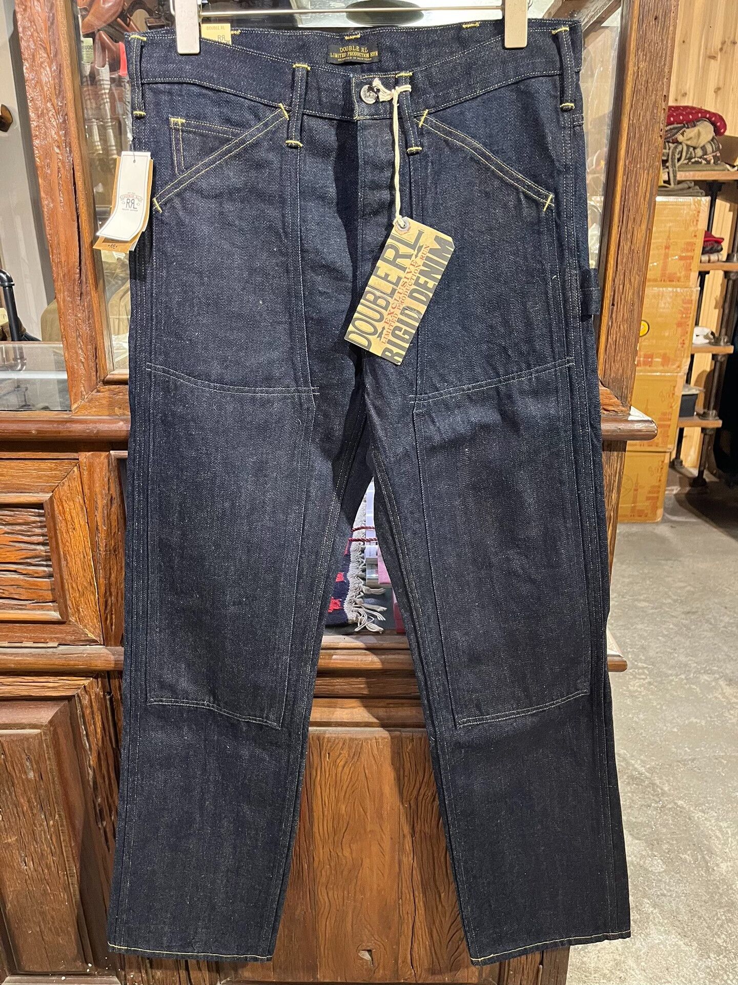 limited edition RRL workwear denim pants
